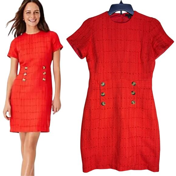 Ann Taylor Sheath Dress Tweed - Picture 1 of 10